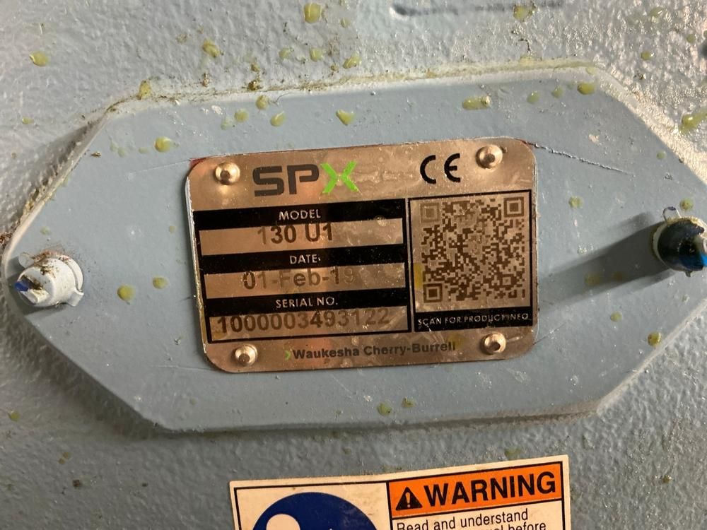 2019 Waukesha SPX 130U1 Pump