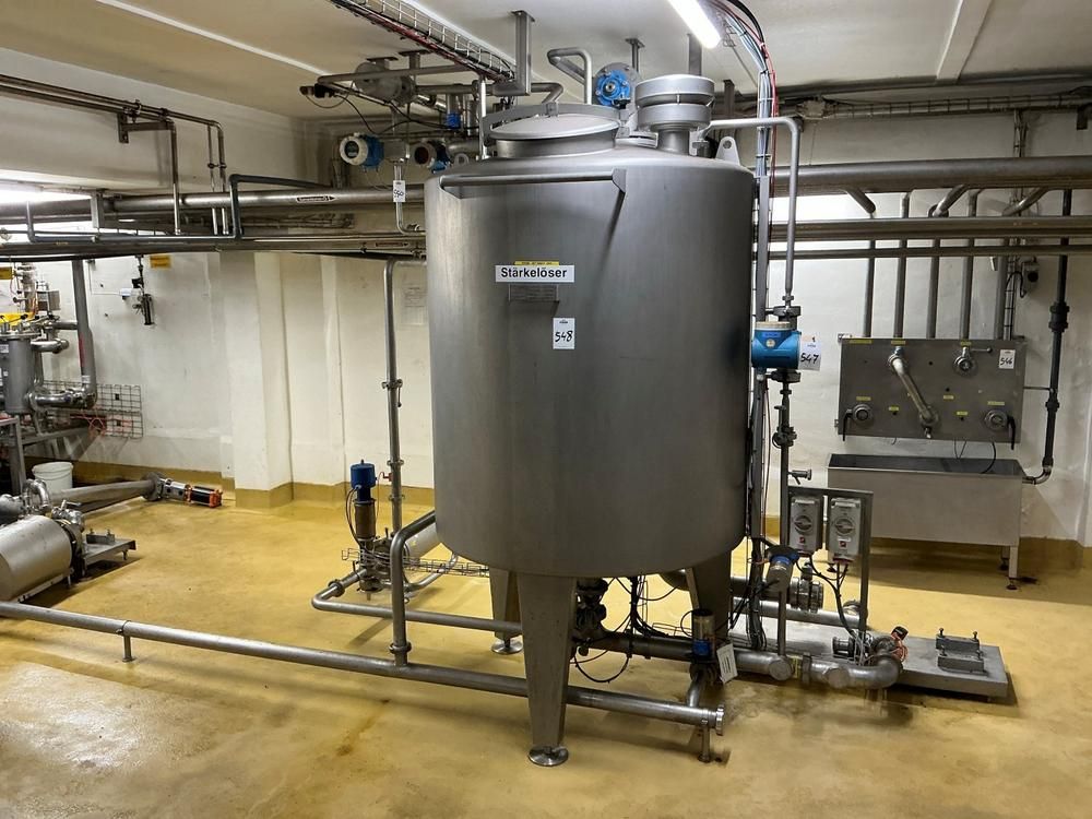 TNE S/S storage tank 2.000L