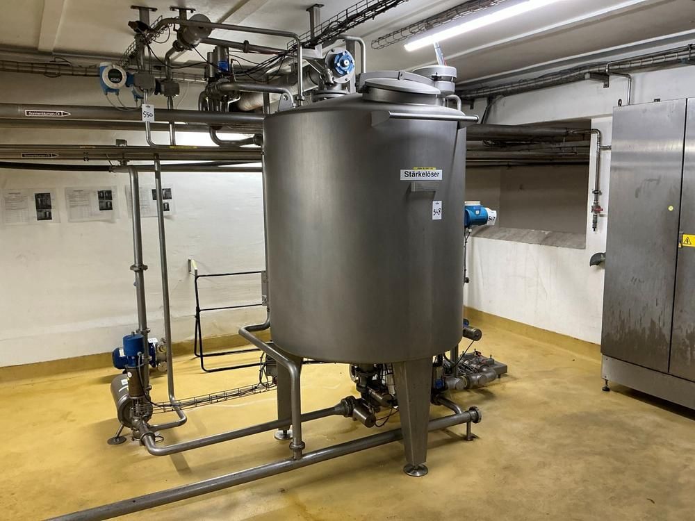 TNE S/S storage tank 2.000L