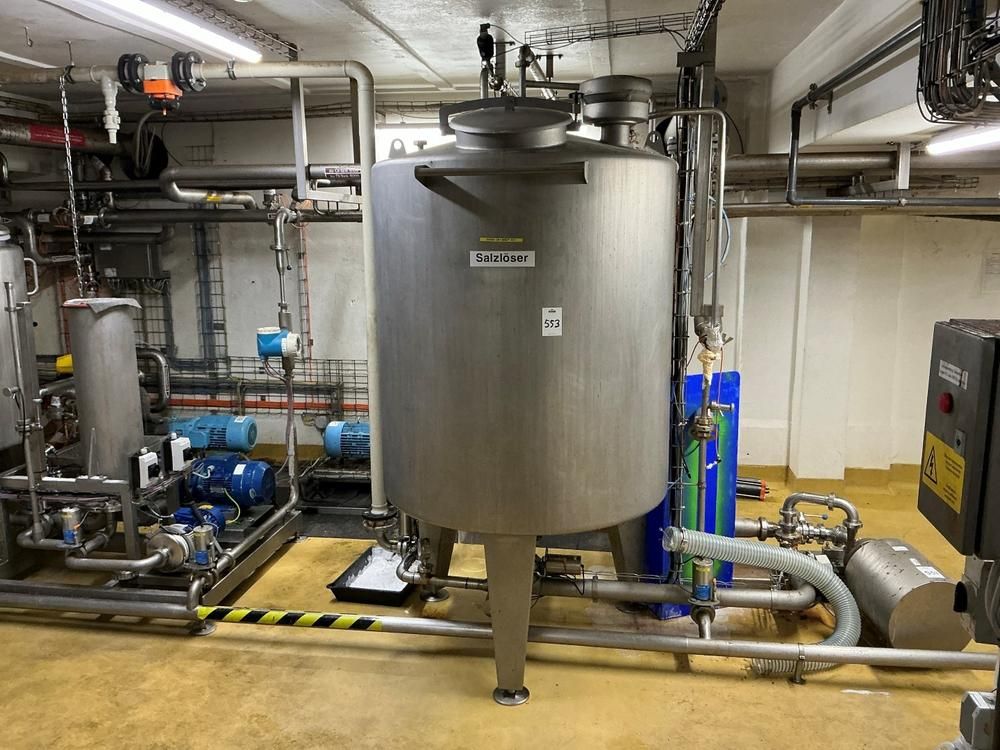 S/S storage tank 2.000L
