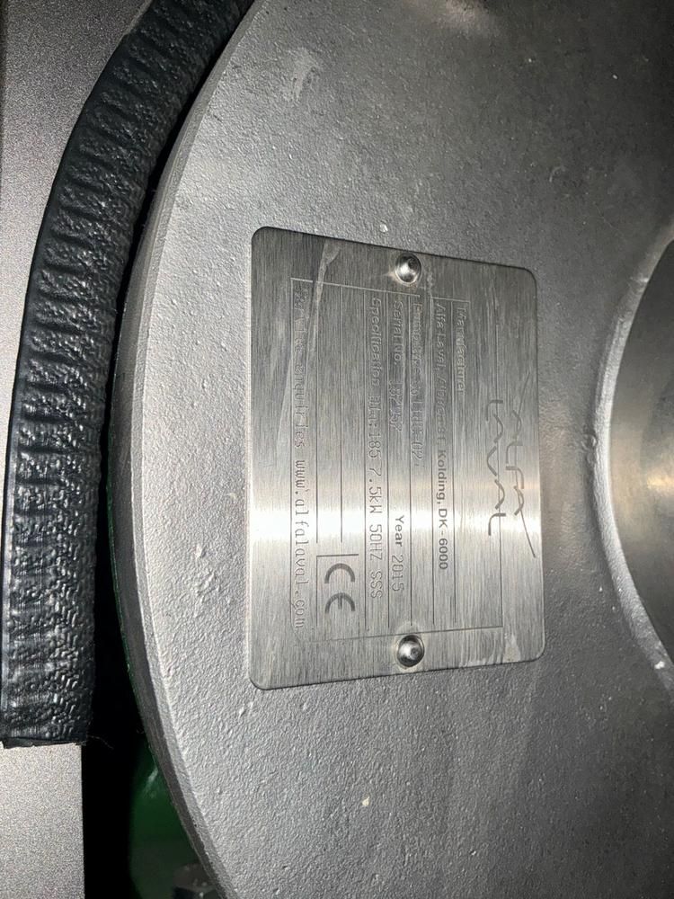 2015 Alfa Laval SolidC-02 Pump