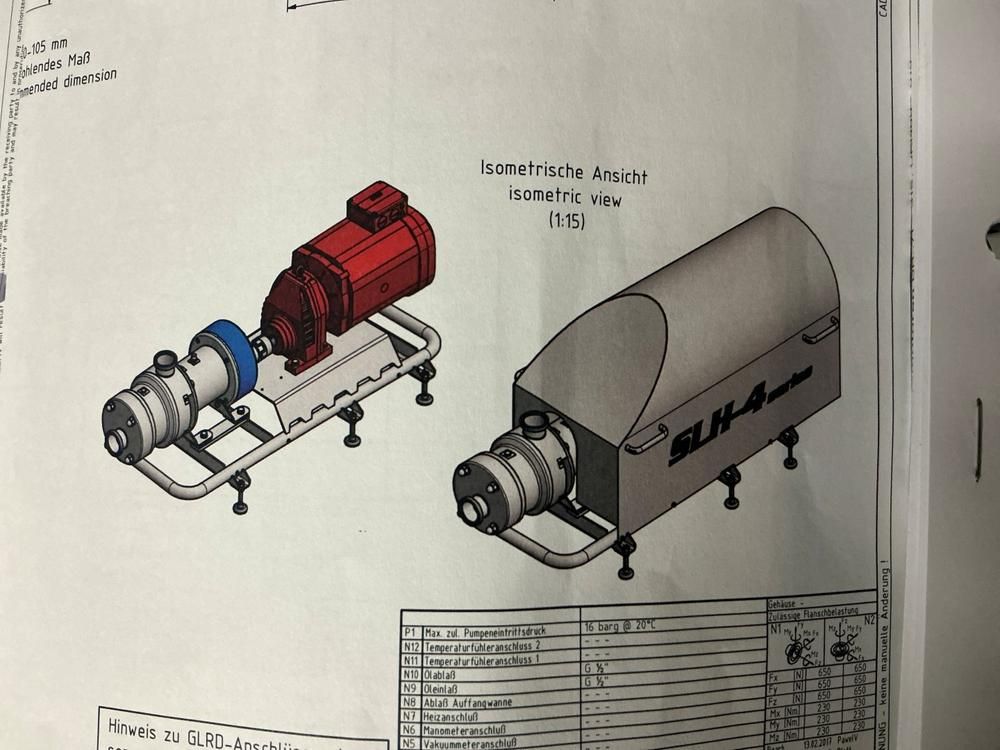 Bornemann SLH-4G-4039/1/QN Twin-screw positive displacement pump