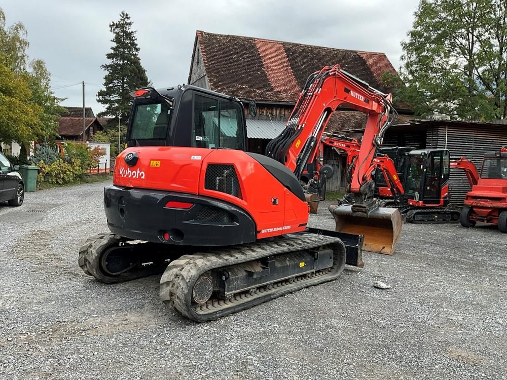 2023 Kubota KX085-5 8,5 ton tracked excavator