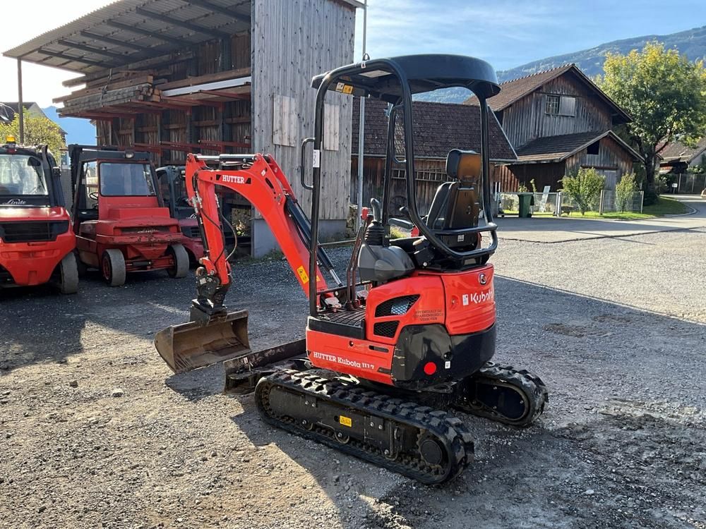 2022 Kubota U17-3 1,7 ton tracked excavator
