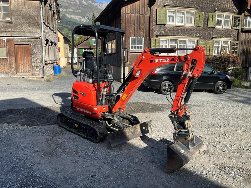 2022 Kubota U17-3 1,7 ton tracked excavator