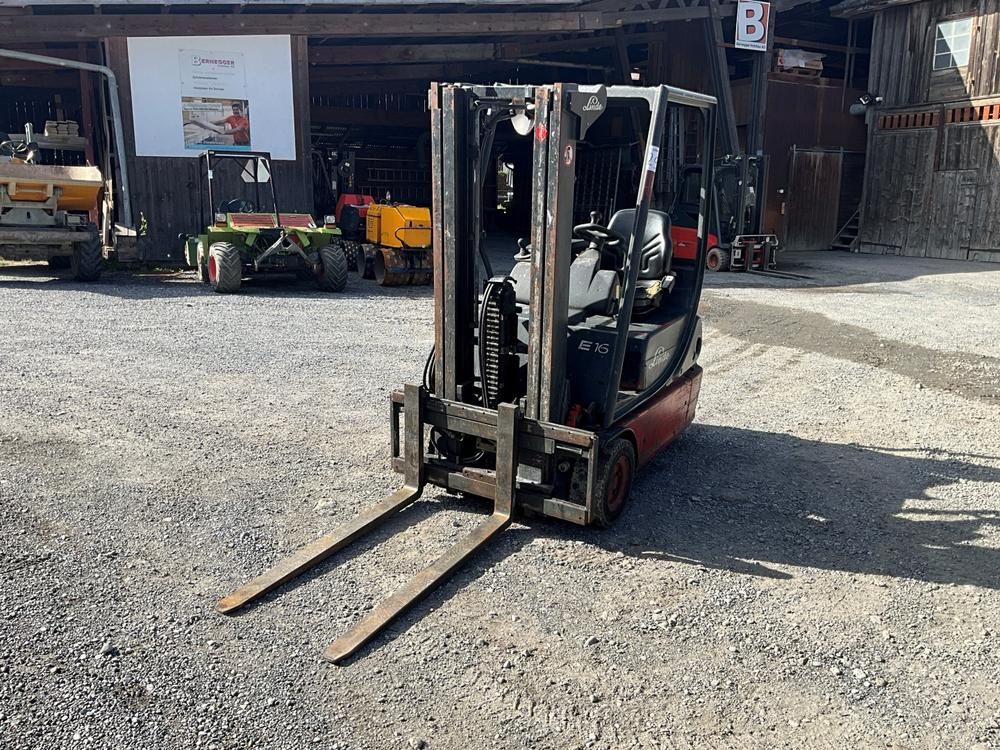 2001 Linde E 16 C-02 electric forklift