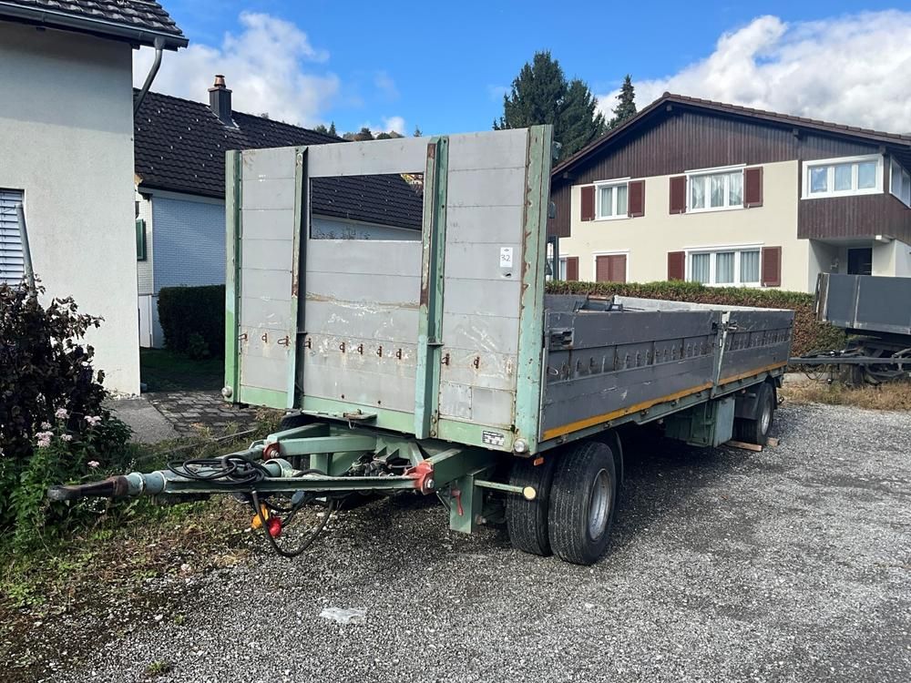 Meusburger MPJ 220 flatbed trailer