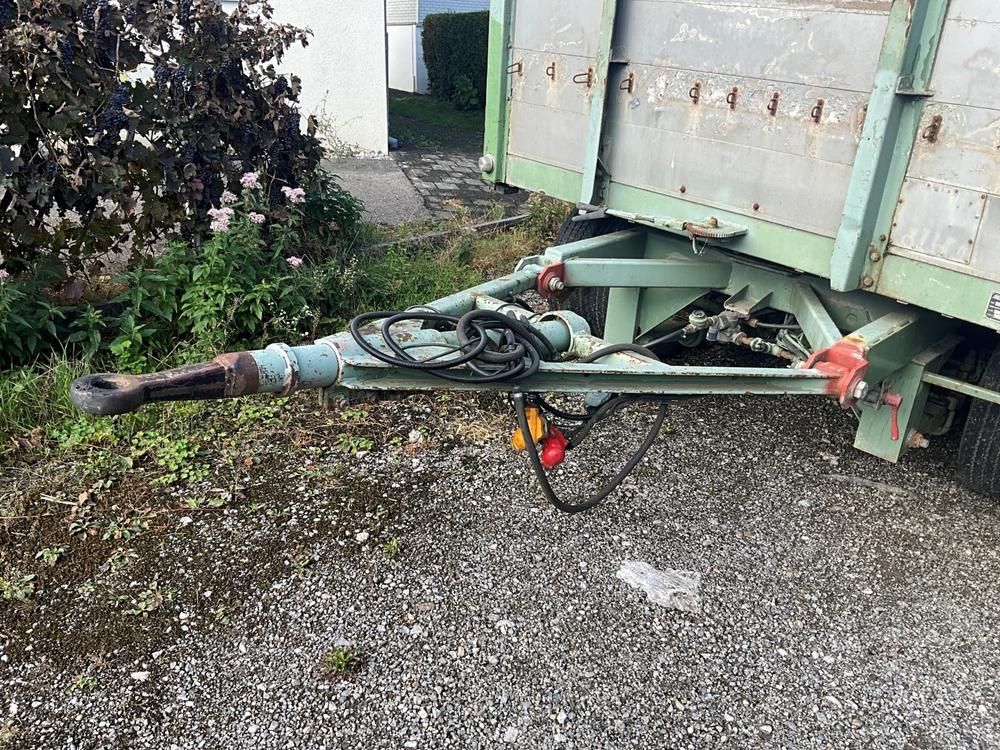 Meusburger MPJ 220 flatbed trailer