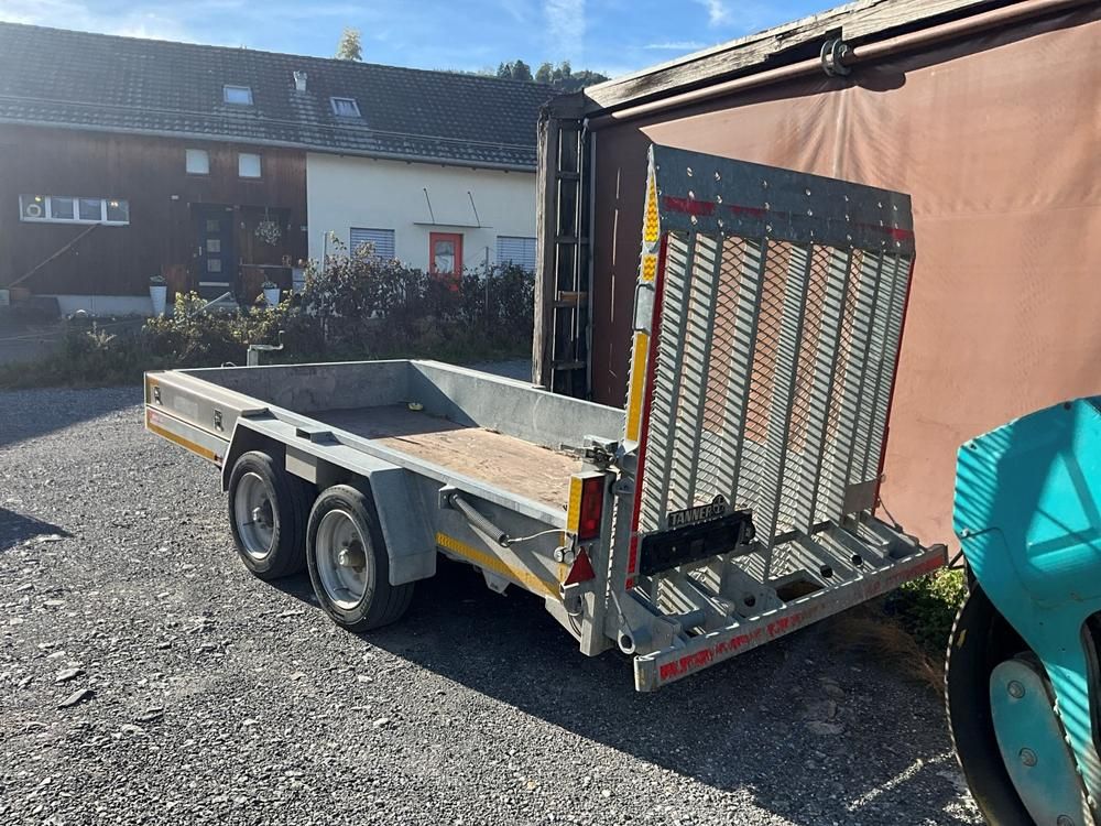 2015 Tanner TA 7/4 ramp trailer