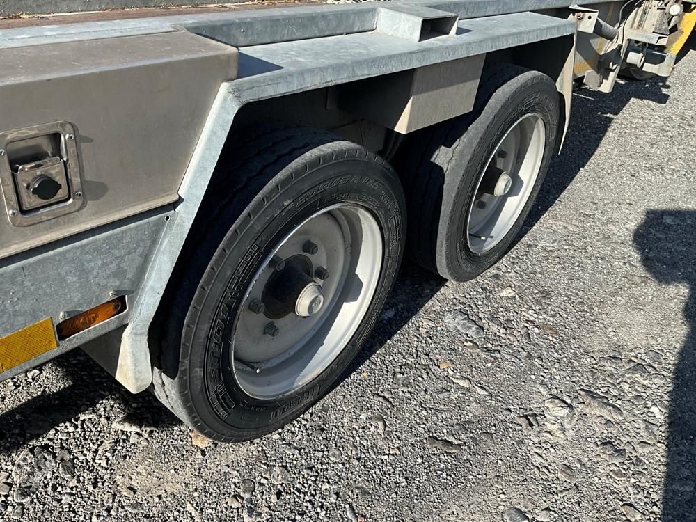 2015 Tanner TA 7/4 ramp trailer