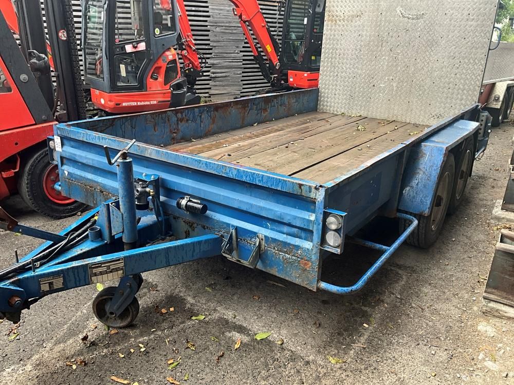 2000 Zbinden TA-97/6.0 flatbed ramp trailer