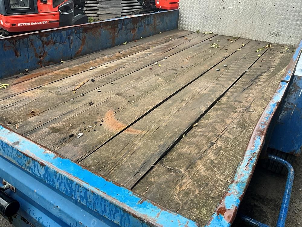 2000 Zbinden TA-97/6.0 flatbed ramp trailer