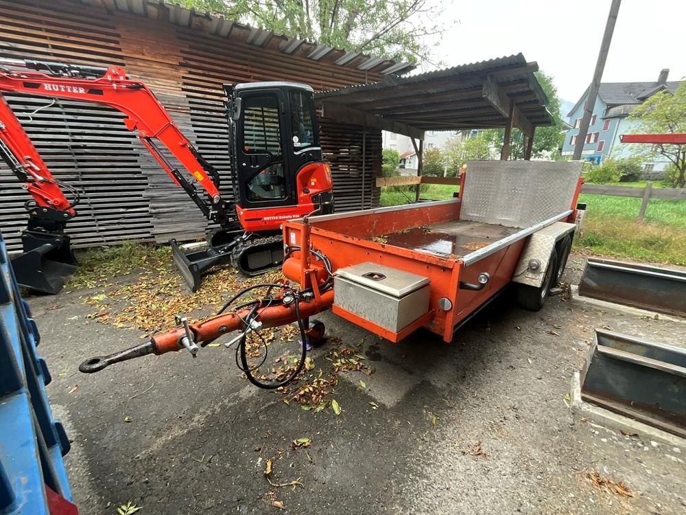 Flatbed ramp trailer
