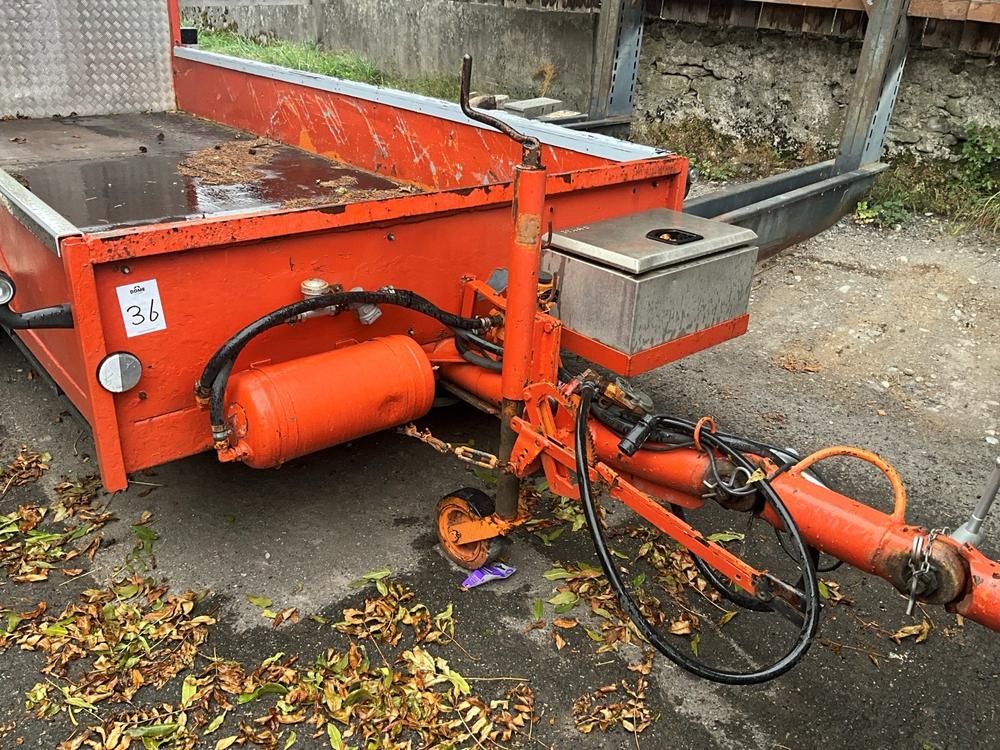Flatbed ramp trailer