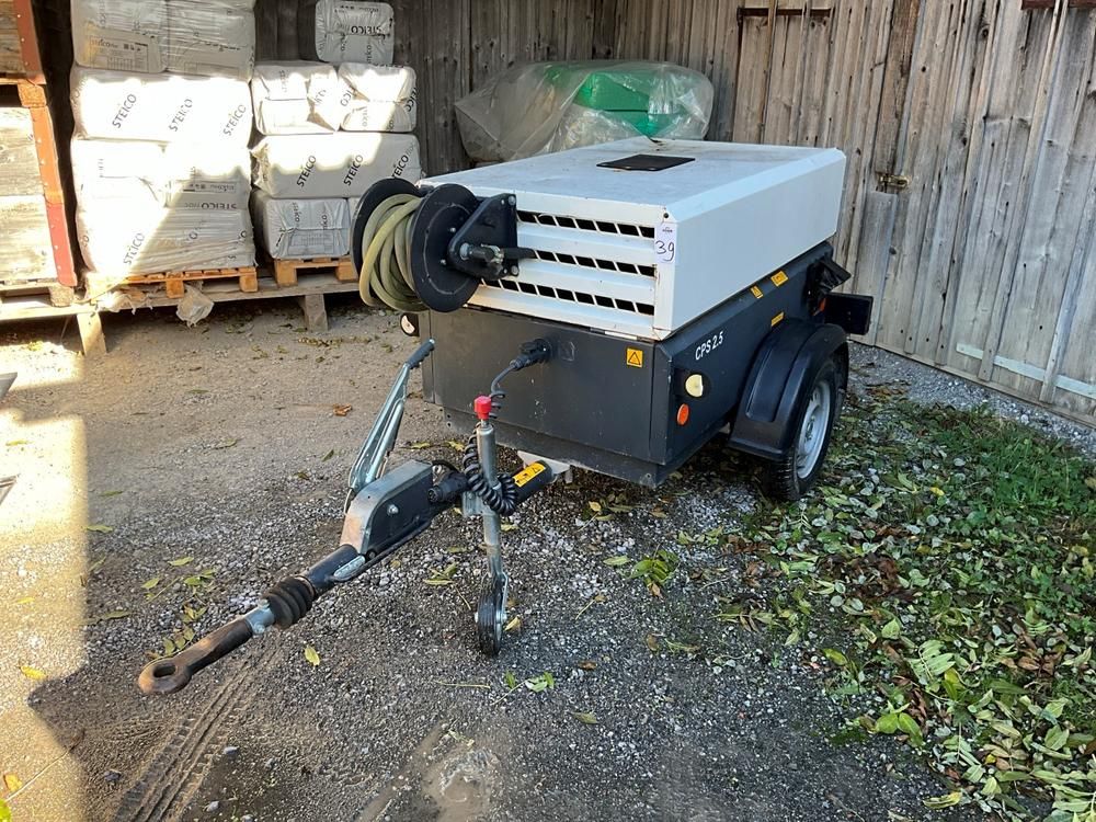2015 IRMER+ELZE CPS 2.5 mobile air compressor