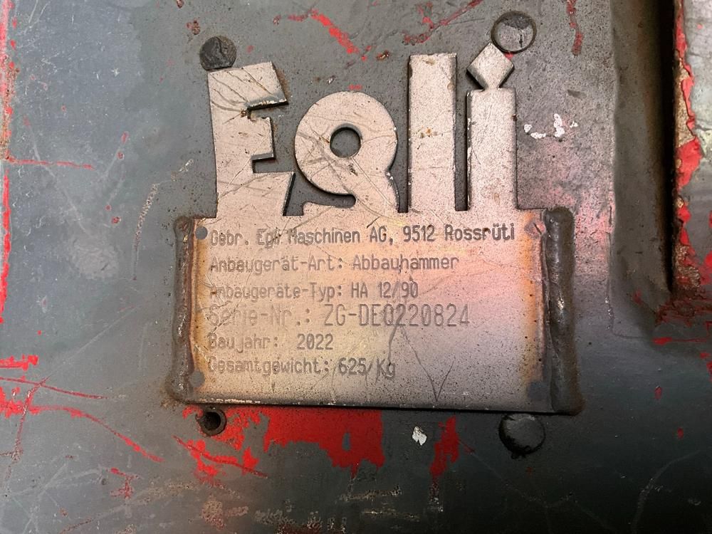 2022 Egli HA 12/90 hydraulic breaker