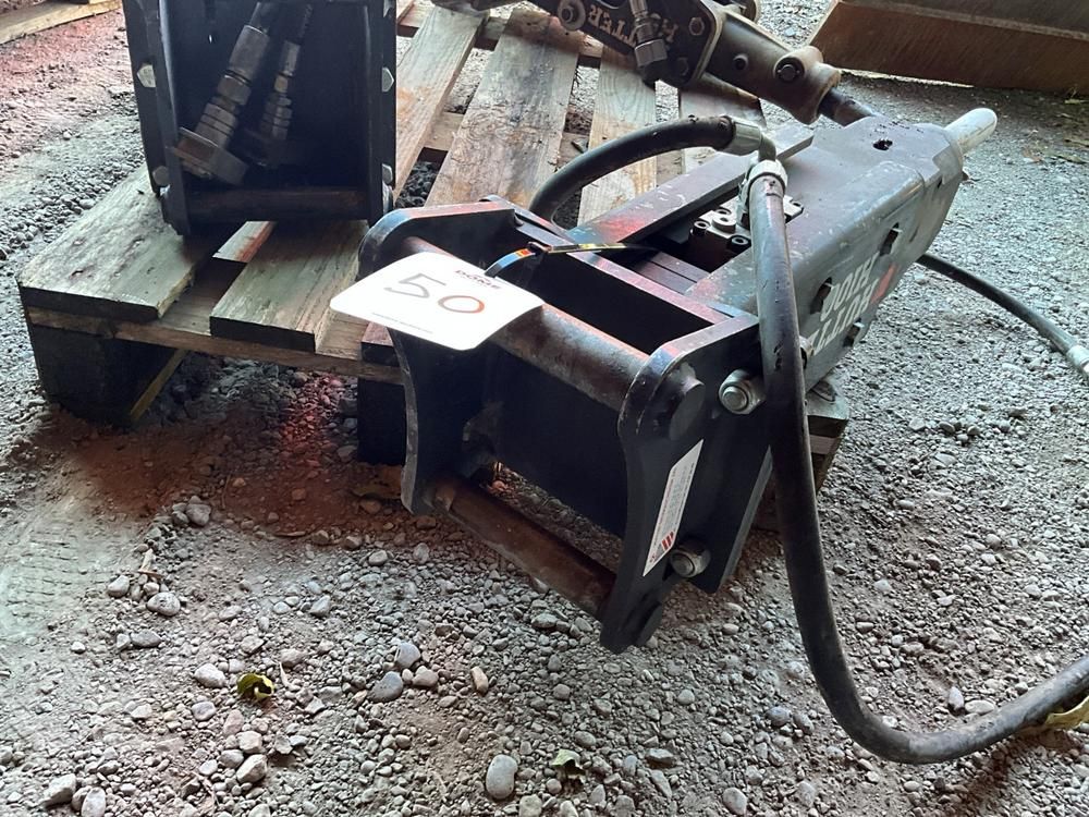 2023 Hutter H100 hydraulic breaker