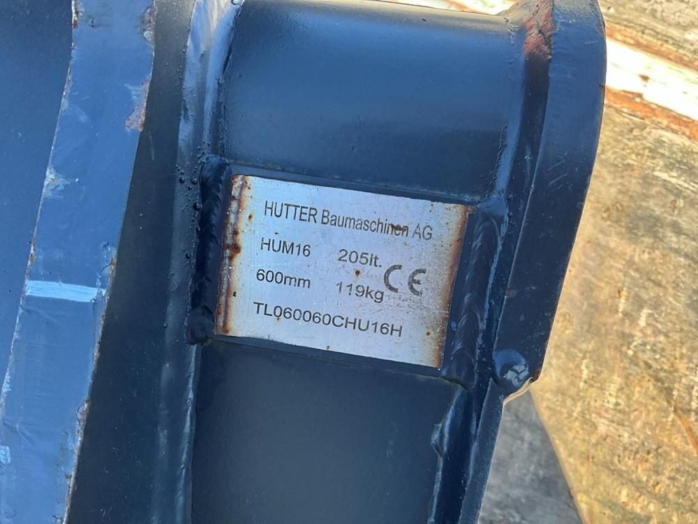 Hutter Baumaschinen AG HUM16 600 mm digging bucket