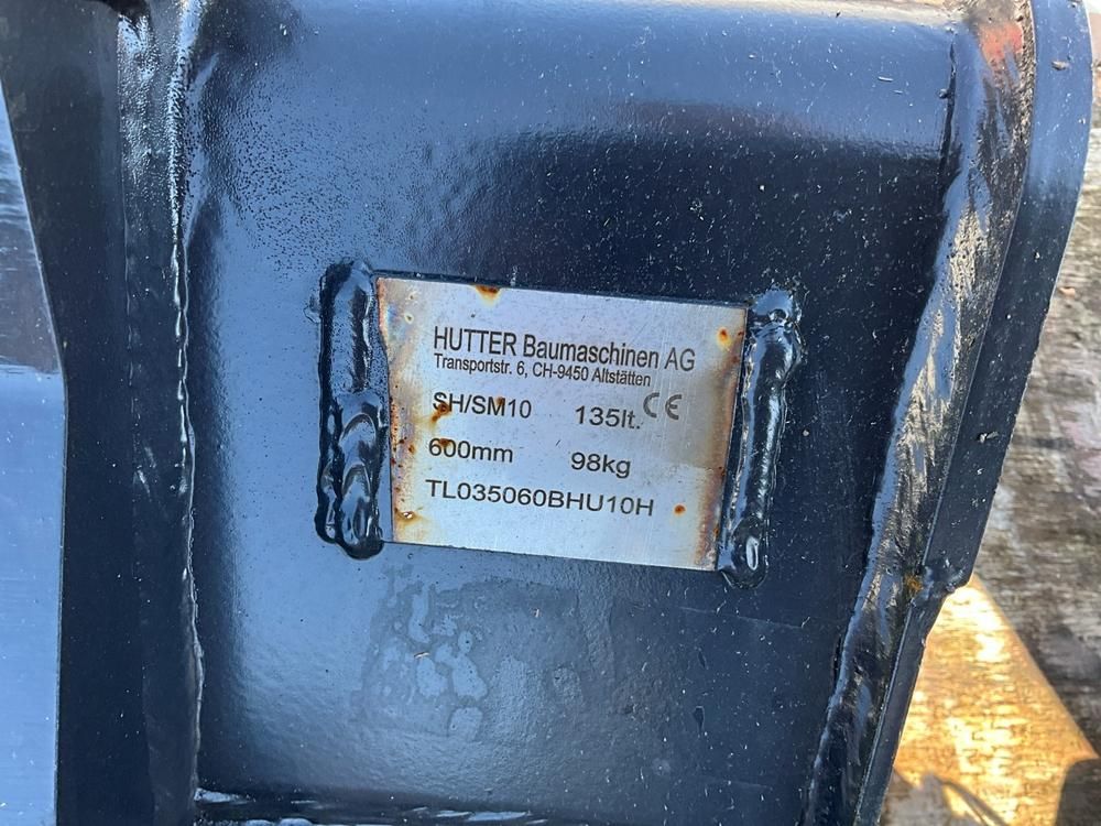 Hutter Baumaschinen AG SH/SM10 600 mm digging bucket