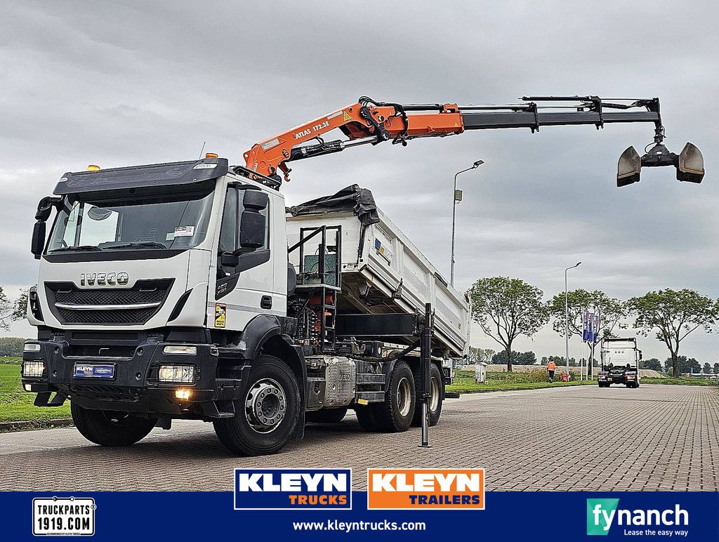 IVECO AD260T48 TRAKKER meiller,atlas 172.3