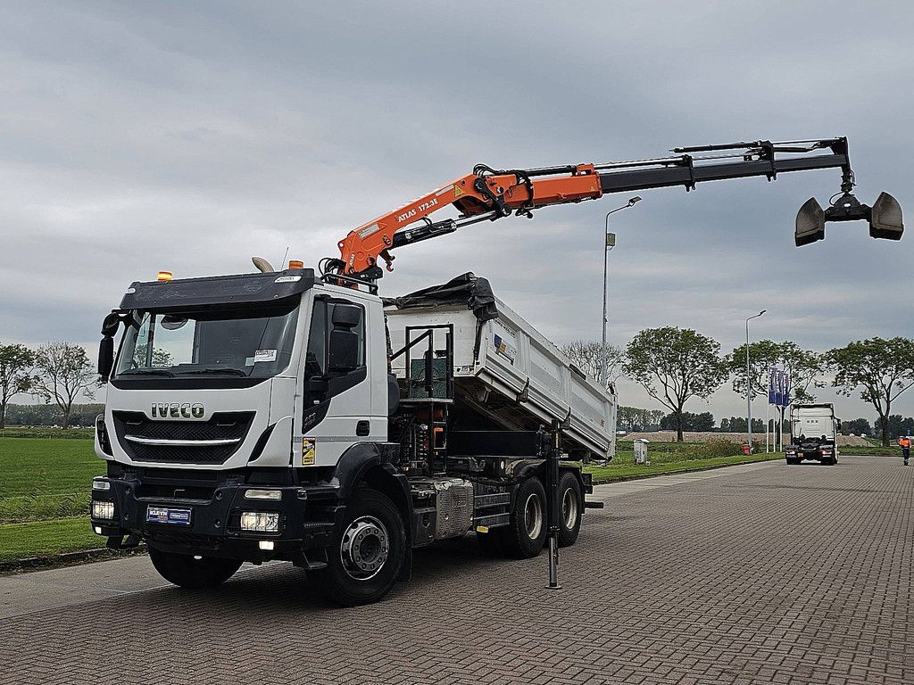 IVECO AD260T48 TRAKKER meiller,atlas 172.3