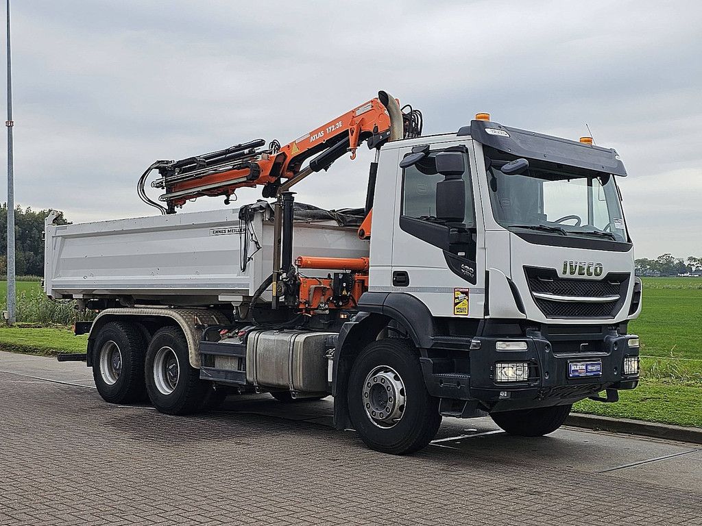 IVECO AD260T48 TRAKKER meiller,atlas 172.3