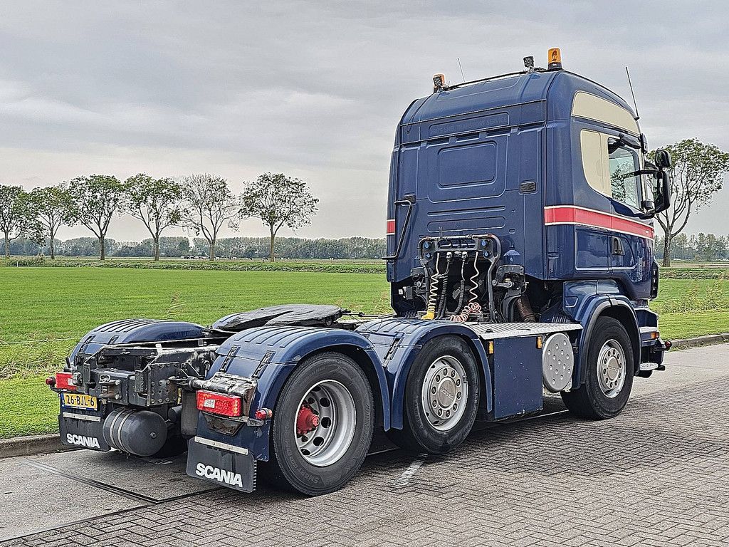 SCANIA R500 V8 HANDBAK OPEN PIJP MANUAL GEARBOX OPEN EXHAUST NL APK 10-2027