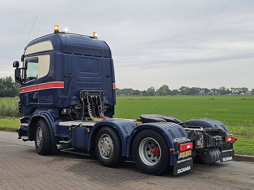 SCANIA R500 V8 HANDBAK OPEN PIJP MANUAL GEARBOX OPEN EXHAUST NL APK 10-2027