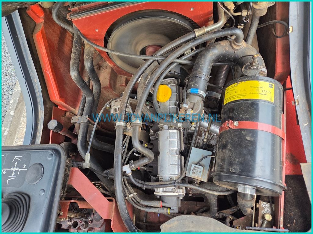 Linde H25T-03 7150uur triplex4.25m+sideshift+203cm hoog