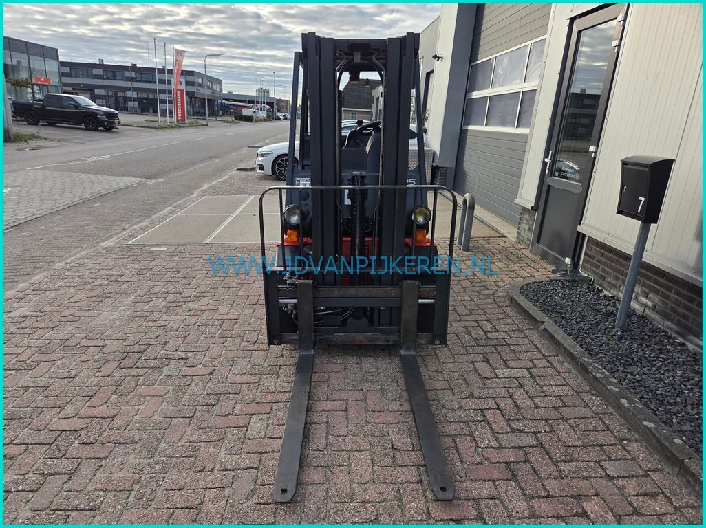 Linde H25T-03 7150uur triplex4.25m+sideshift+203cm hoog