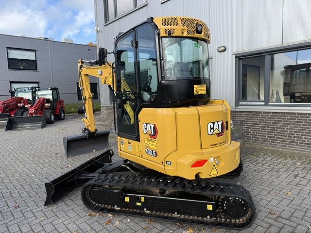CAT 303.5cr bj21 1750u Touch scherm 3.7T Minigraver NWST