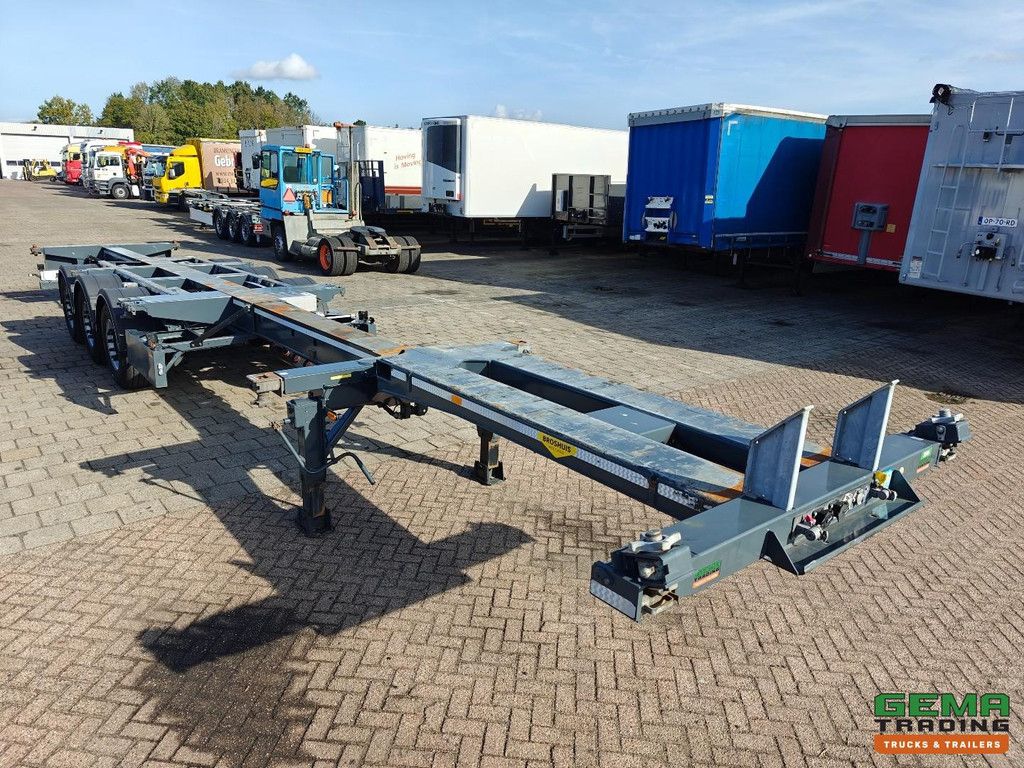 Broshuis MFCC-HD All Types of Containers - Lift Axle - SAF Disc Brake - 02/2027 MOT