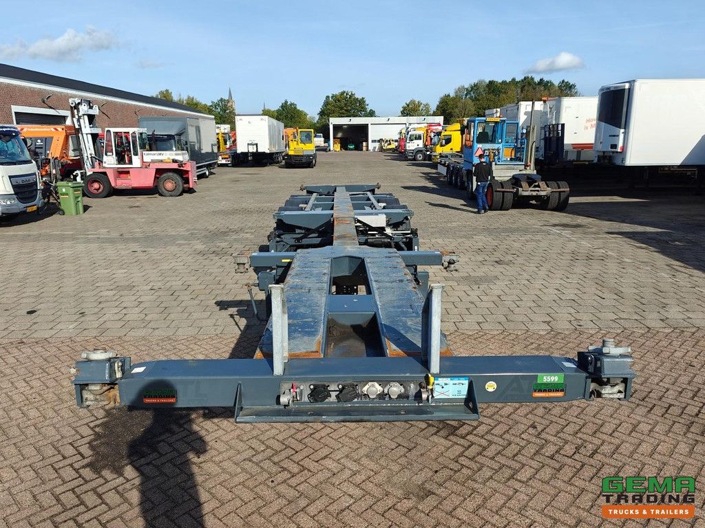 Broshuis MFCC-HD All Types of Containers - Lift Axle - SAF Disc Brake - 02/2027 MOT