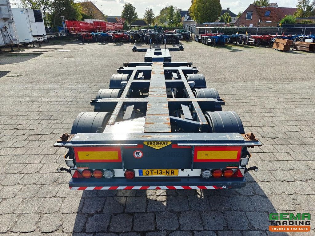Broshuis MFCC-HD All Types of Containers - Lift Axle - SAF Disc Brake - 02/2027 MOT