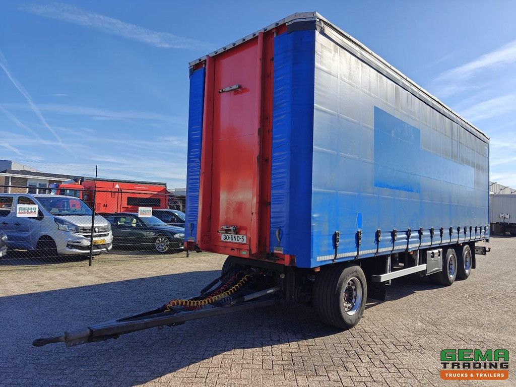 Burg BPA 09-18 SRNXX Curtain-sided trailer 9.1m - Aluminium sides - Sliding roof - Hardwood floor - SAF disc brake 04/2027 MOT