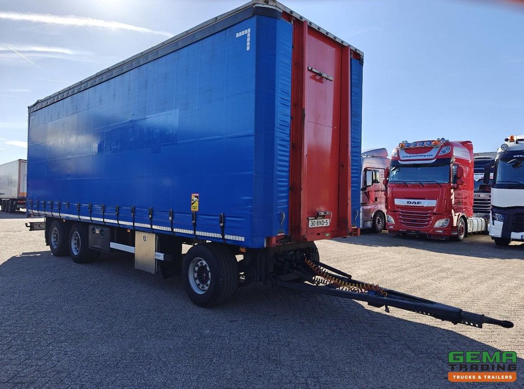 Burg BPA 09-18 SRNXX Curtain-sided trailer 9.1m - Aluminium sides - Sliding roof - Hardwood floor - SAF disc brake 04/2027 MOT