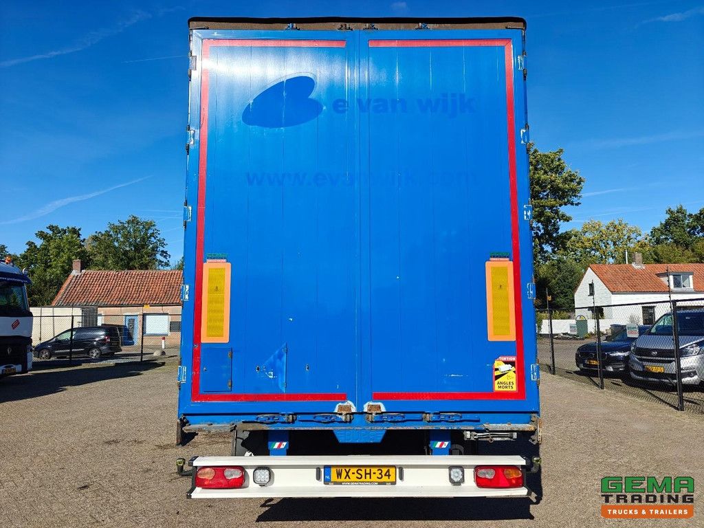 Burg BPA 09-18 SRNXX Curtain-sided trailer 9.1m - Aluminium sides - Sliding roof - Hardwood floor - SAF disc brake 04/2027 MOT