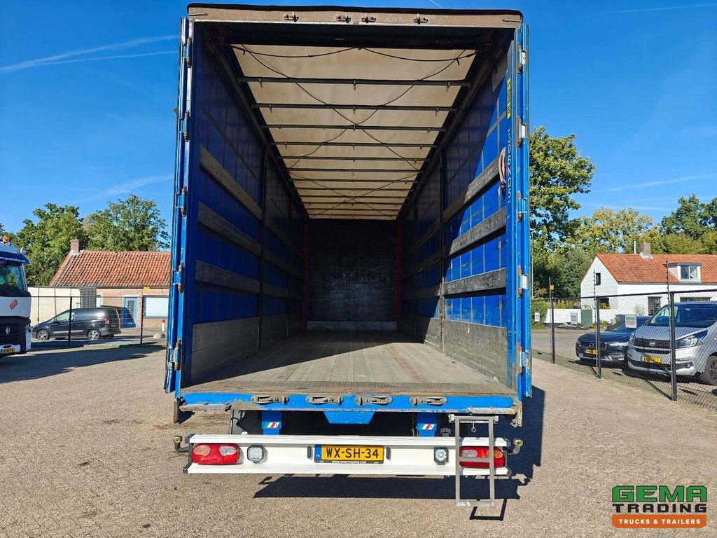 Burg BPA 09-18 SRNXX Curtain-sided trailer 9.1m - Aluminium sides - Sliding roof - Hardwood floor - SAF disc brake 04/2027 MOT