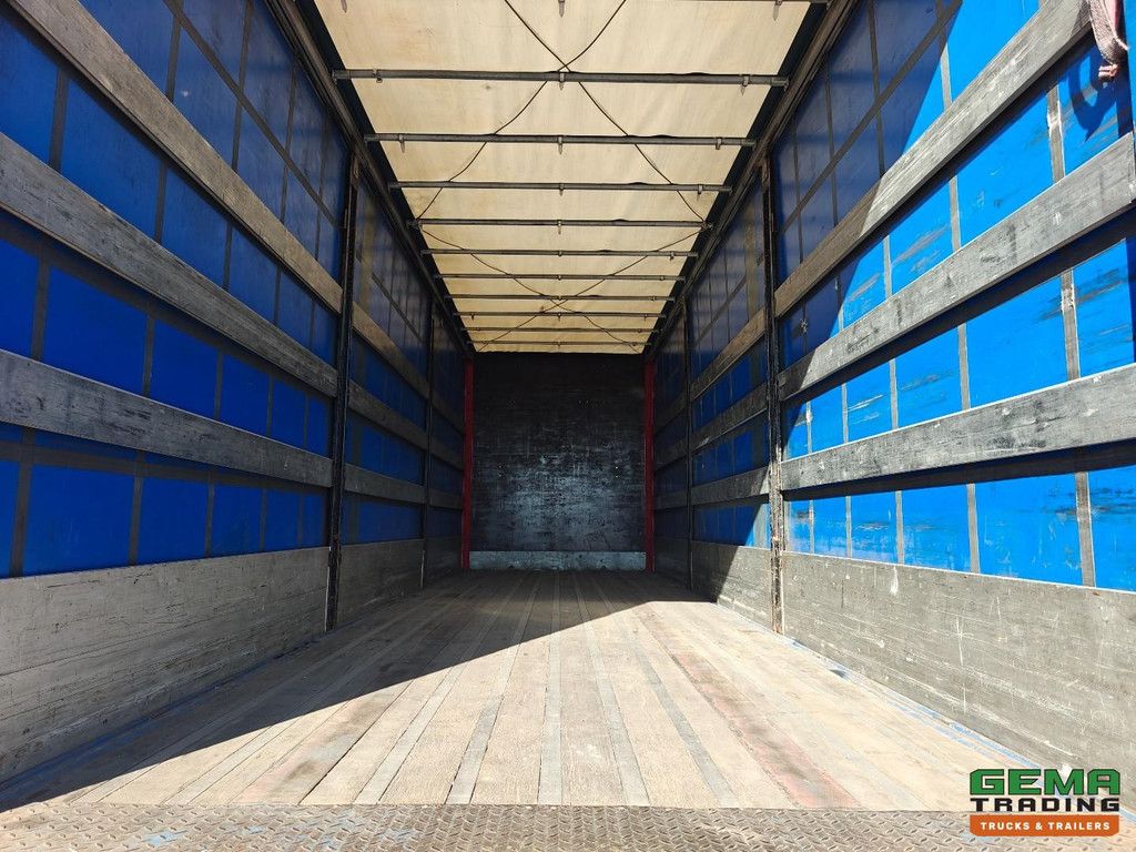 Burg BPA 09-18 SRNXX Curtain-sided trailer 9.1m - Aluminium sides - Sliding roof - Hardwood floor - SAF disc brake 04/2027 MOT