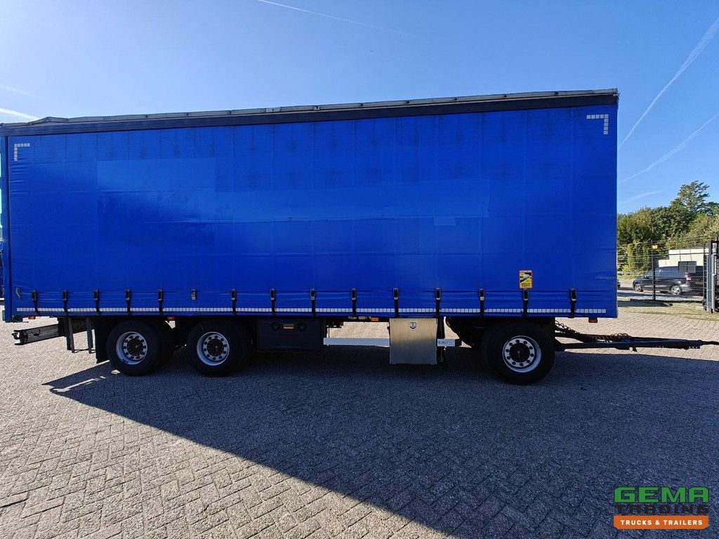 Burg BPA 09-18 SRNXX Curtain-sided trailer 9.1m - Aluminium sides - Sliding roof - Hardwood floor - SAF disc brake 04/2027 MOT