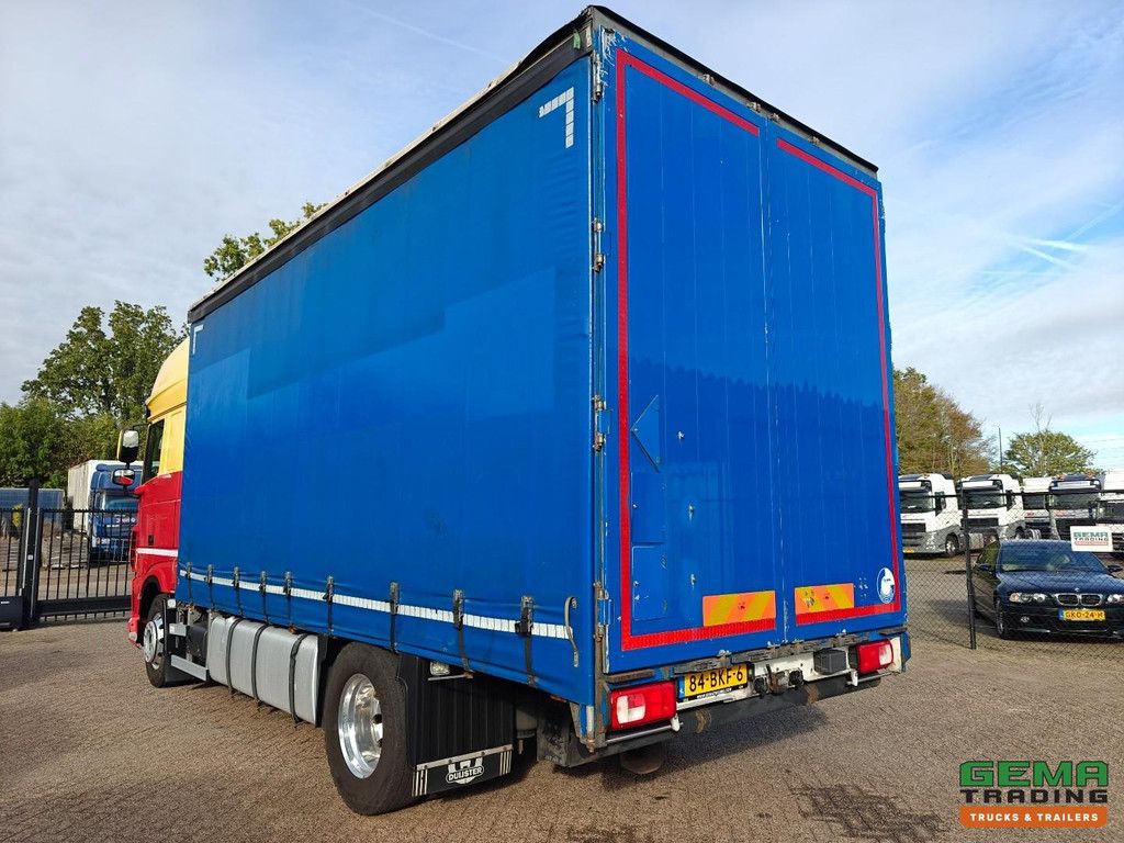 DAF XF 450 FA 4x2 SuperSpacecab Euro6C - Curtain-sided Box 6m - Aluminium Sideboards - Towing Hook - Stand-alone Air Conditioning - SmartTachoV2