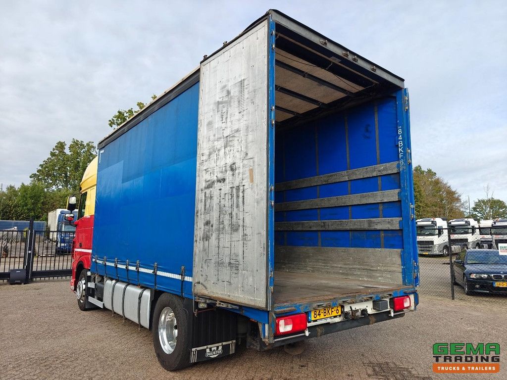 DAF XF 450 FA 4x2 SuperSpacecab Euro6C - Curtain-sided Box 6m - Aluminium Sideboards - Towing Hook - Stand-alone Air Conditioning - SmartTachoV2