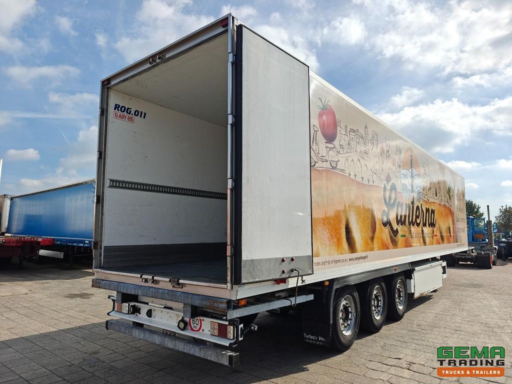Turbo's Hoet SC33AA Kühl-/Gefrierbox + ThermoKing SLXe200 – 7 cm Wände – SAF-Achsen, Scheibenbremse – Palettenboxen