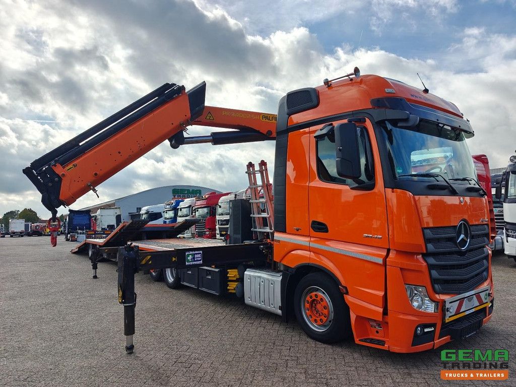 Mercedes-Benz Actros 2645 6x2 BigSpace Euro6A + Mersch FM180 Anhänger - Palfinger PK34002 Fernbedienung - Twistlocks