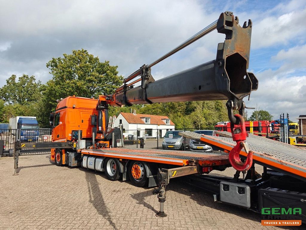 Mercedes-Benz Actros 2645 6x2 BigSpace Euro6A + Mersch FM180 Anhänger - Palfinger PK34002 Fernbedienung - Twistlocks