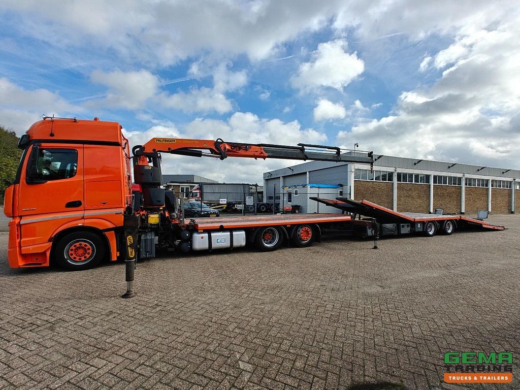 Mercedes-Benz Actros 2645 6x2 BigSpace Euro6A + Mersch FM180 Anhänger - Palfinger PK34002 Fernbedienung - Twistlocks