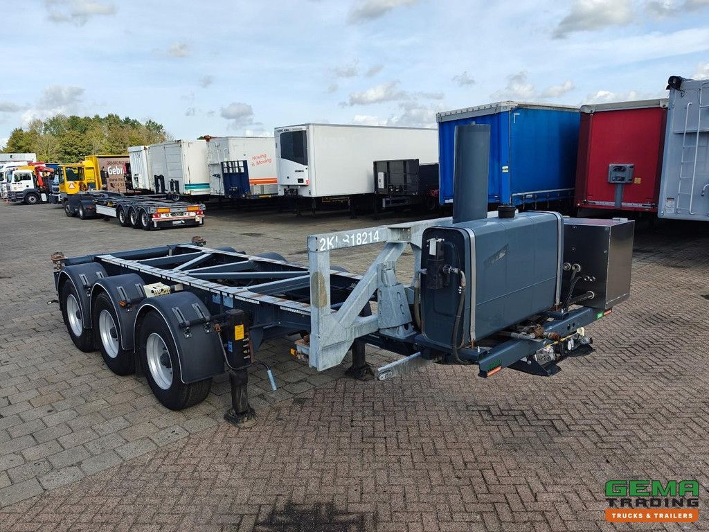LAG O-3-CC 20FT Tipping Chassis - Electric and Hydraulic Tipping - 4655KG - BPW Drum - Top Condition / Very Little Used