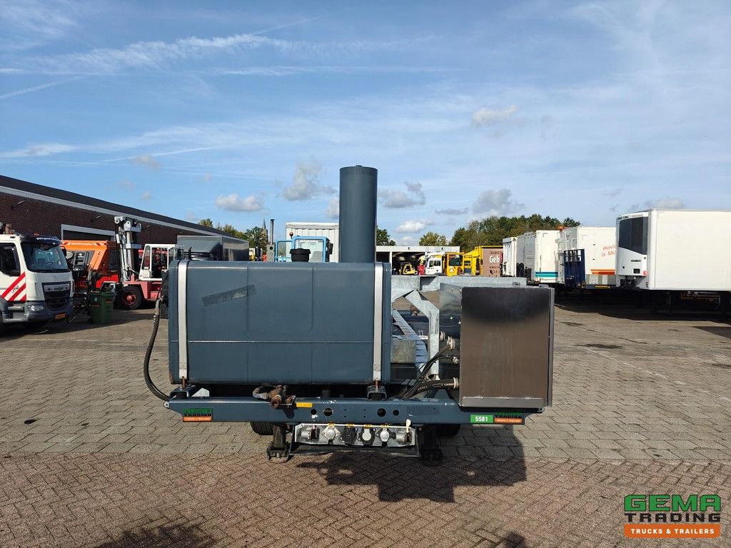 LAG O-3-CC 20FT Tipping Chassis - Electric and Hydraulic Tipping - 4655KG - BPW Drum - Top Condition / Very Little Used