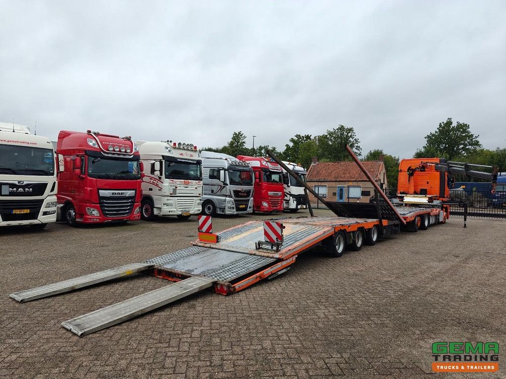 Mercedes-Benz Actros 6x2/4 BigSpace Euro6C Palfinger PK12.501 RemoteControl - Lier 3.6T + Polkon Aanhanger