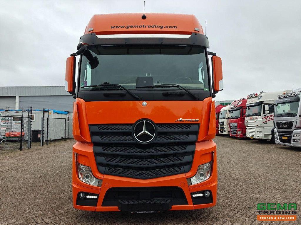 Mercedes-Benz Actros 6x2/4 BigSpace Euro6C Palfinger PK12.501 RemoteControl - Lier 3.6T + Polkon Aanhanger